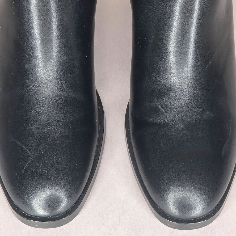 NWT Calvin Klein Women's Jasen Block Heel Black Booties - Picture 7 of 9